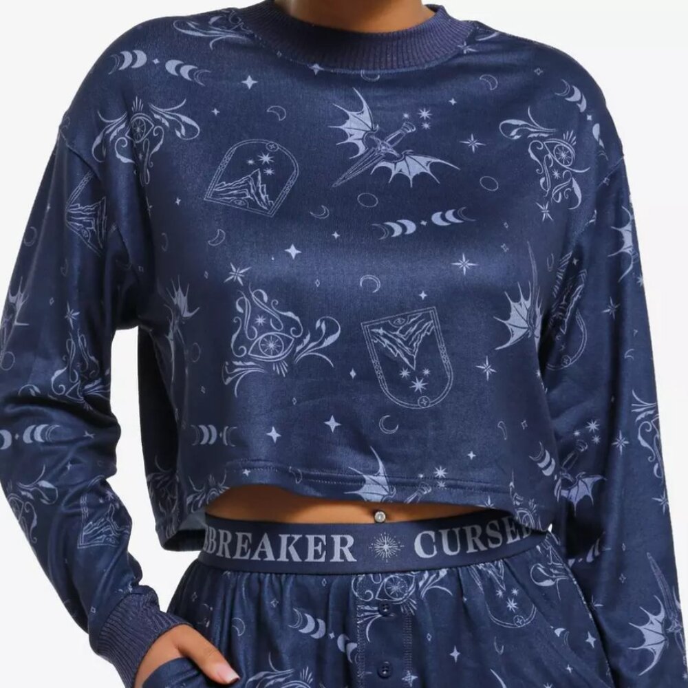 ACOTAR A Court Of Thorns And Roses Book Icon Girls Lounge Set